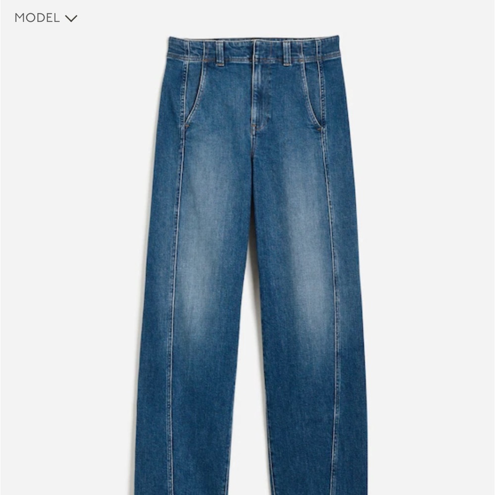 Madewell Tapered Denim Trousers in Calvert Wash - Picture 6 of 12